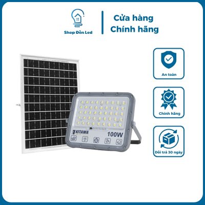 Đèn Pha Năng Nượng Mặt Trời Mắt Ngọc 100w 200w 300w