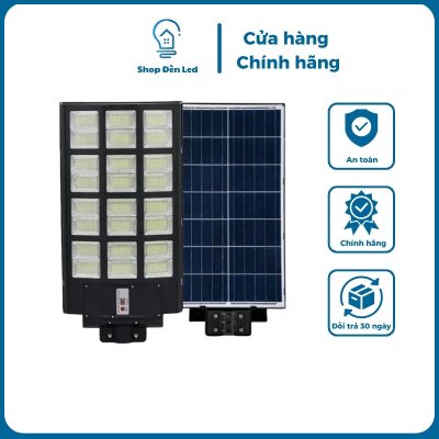 Đèn Chiếu Sáng Năng Lượng Mặt Trời Siêu Sáng, Cao Cấp Thế Hệ Mới 1000W