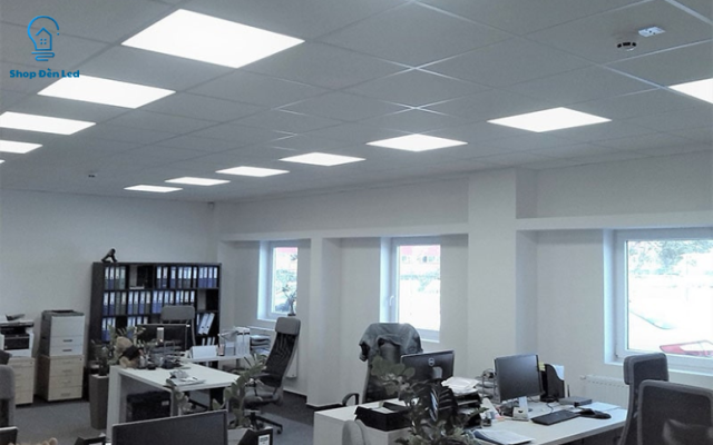 Những không gian phù hợp nên lắp đặt đèn LED panel